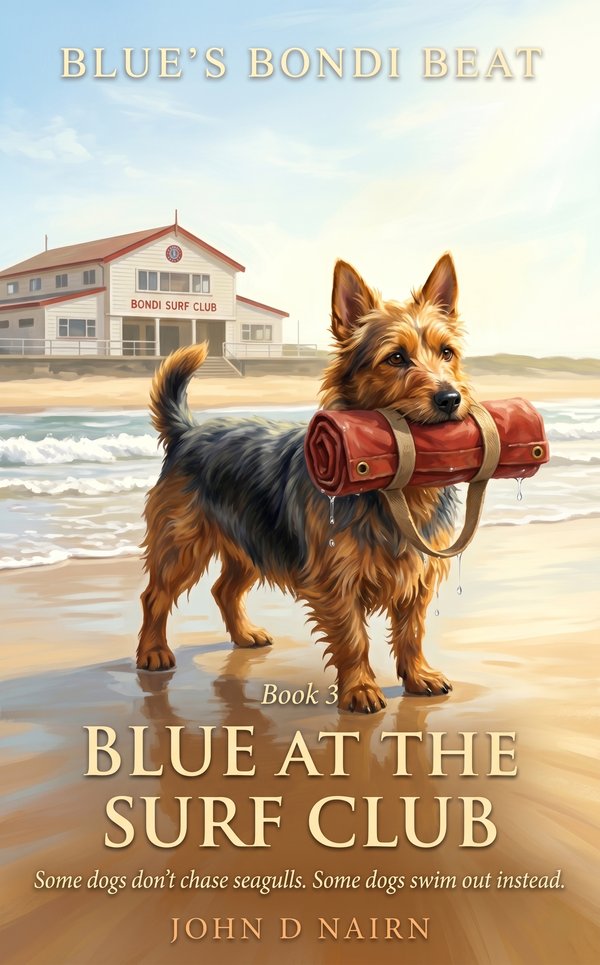 Cover of Book 3: Blue At The Surf Club